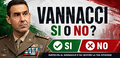 Ritieni che il gen. Vannacci sia un pericolo per la democrazia?
